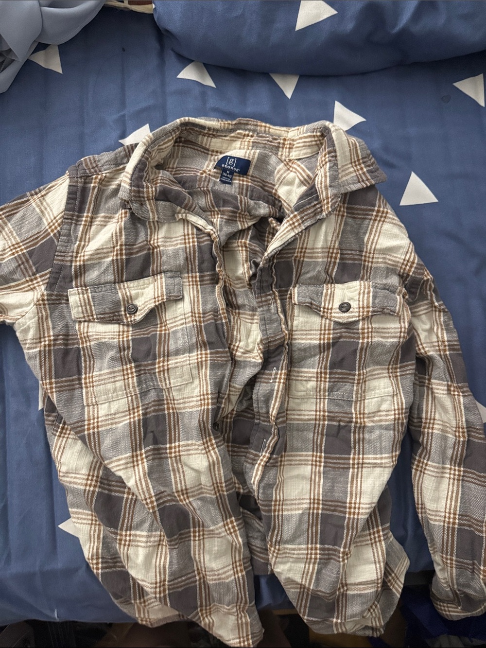 Striped flannel